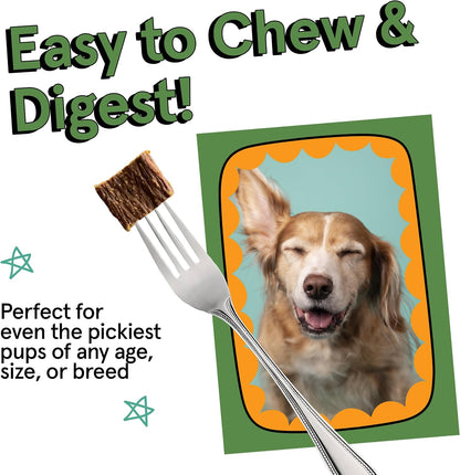 TRMC Real Meat Air Dried Dog Food w/Real Beef - 2lb Bag of USA-Crafted Grain-Free Real Meat Dog Food Sourced from Hormone-Free, Free-Range, Grass-Fed Beef - Digestible, All Natural, High Protein Beef