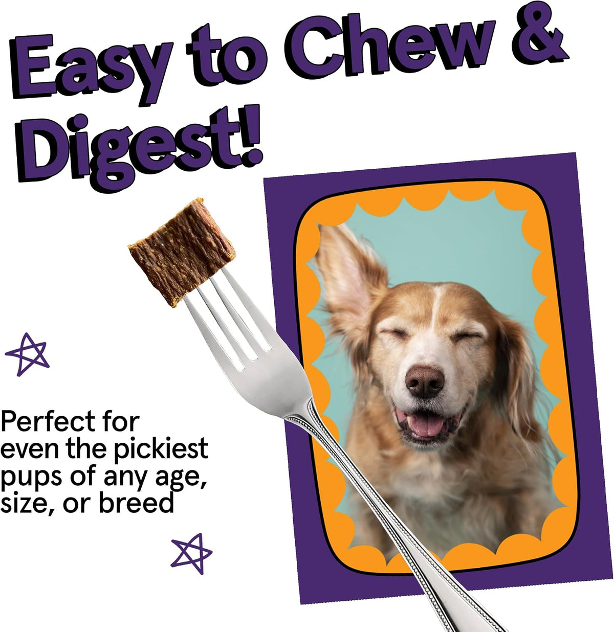 TRMC Real Meat Air Dried Dog Food w/Real Beef - 2lb Bag of USA-Crafted Grain-Free Real Meat Dog Food Sourced from Hormone-Free, Free-Range, Grass-Fed Beef - Digestible, All Natural, High Protein Beef