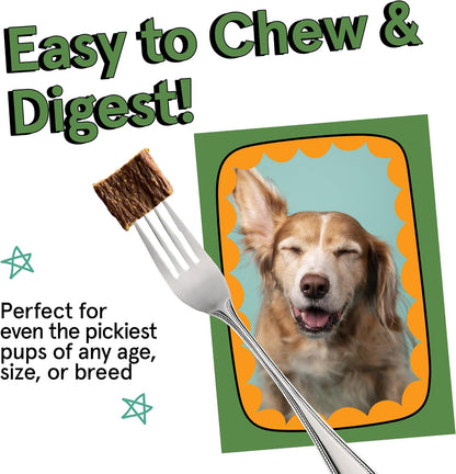 TRMC Real Meat Air Dried Dog Food w/Real Beef - 2lb Bag of USA-Crafted Grain-Free Real Meat Dog Food Sourced from Hormone-Free, Free-Range, Grass-Fed Beef - Digestible, All Natural, High Protein Beef