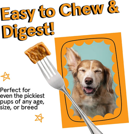 TRMC Real Meat Air Dried Dog Food w/Real Beef - 2lb Bag of USA-Crafted Grain-Free Real Meat Dog Food Sourced from Hormone-Free, Free-Range, Grass-Fed Beef - Digestible, All Natural, High Protein Beef