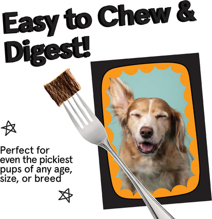 TRMC Real Meat Air Dried Dog Food w/Real Beef - 2lb Bag of USA-Crafted Grain-Free Real Meat Dog Food Sourced from Hormone-Free, Free-Range, Grass-Fed Beef - Digestible, All Natural, High Protein Beef