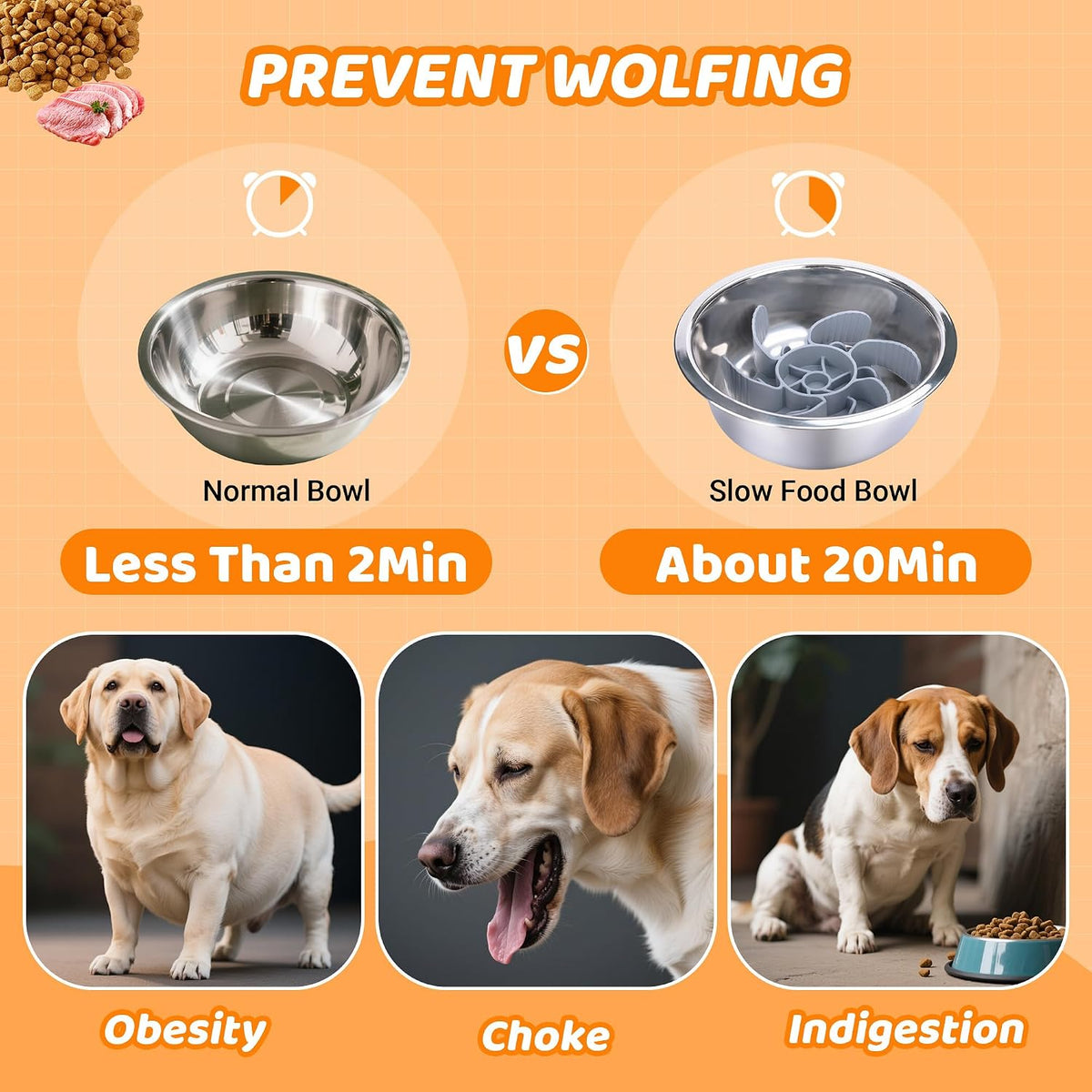 Elevated Adjustable Dog Bowl Feeding Stand, 3 Heights and Tiled Ajudst, Compatible with Moost Feeding Bowls, Great for Medium Large Dogs(Dog Food Bowl Stand)