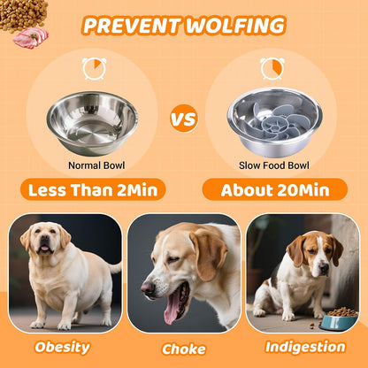 Elevated Adjustable Dog Bowl Feeding Stand, 3 Heights and Tiled Ajudst, Compatible with Moost Feeding Bowls, Great for Medium Large Dogs(Dog Food Bowl Stand)