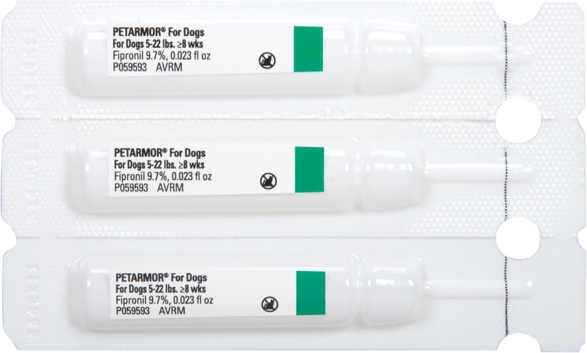 Flea & Tick Topical Dogs 45-88 lbs, Fipronil, 3-Month
