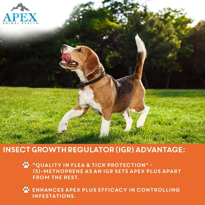 Apex Plus Flea & Tick Prevention for Small Dogs (5-22 lbs) 3-Month Supply