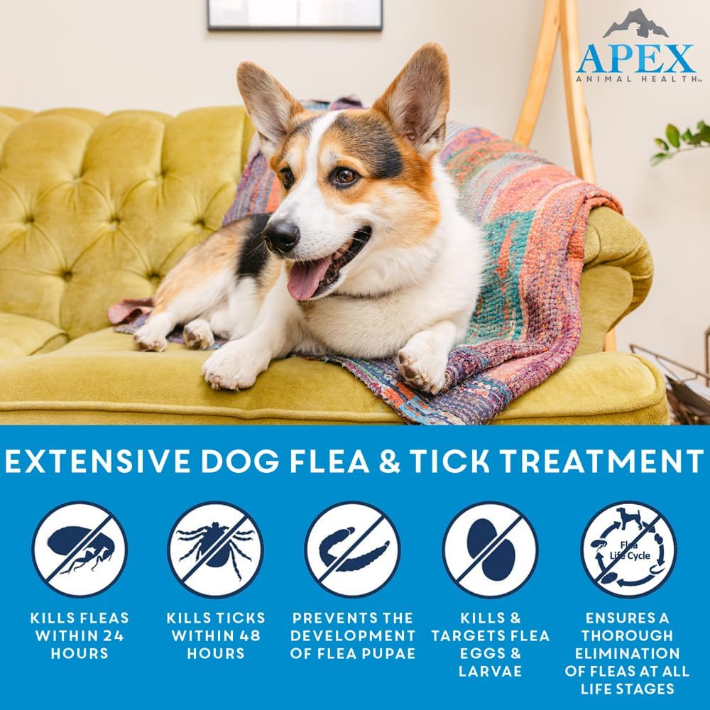 Apex Plus Flea & Tick Prevention for Small Dogs (5-22 lbs) 3-Month Supply