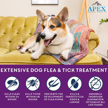 Apex Plus Flea & Tick Prevention for Small Dogs (5-22 lbs) 3-Month Supply