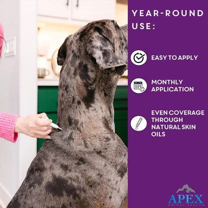Apex Plus Flea & Tick Prevention for Small Dogs (5-22 lbs) 3-Month Supply
