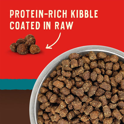 Wild Red Dry Dog Food Raw Coated High Protein Grain & Legume Free Red Meat Recipe, 3.5 lb. Bag