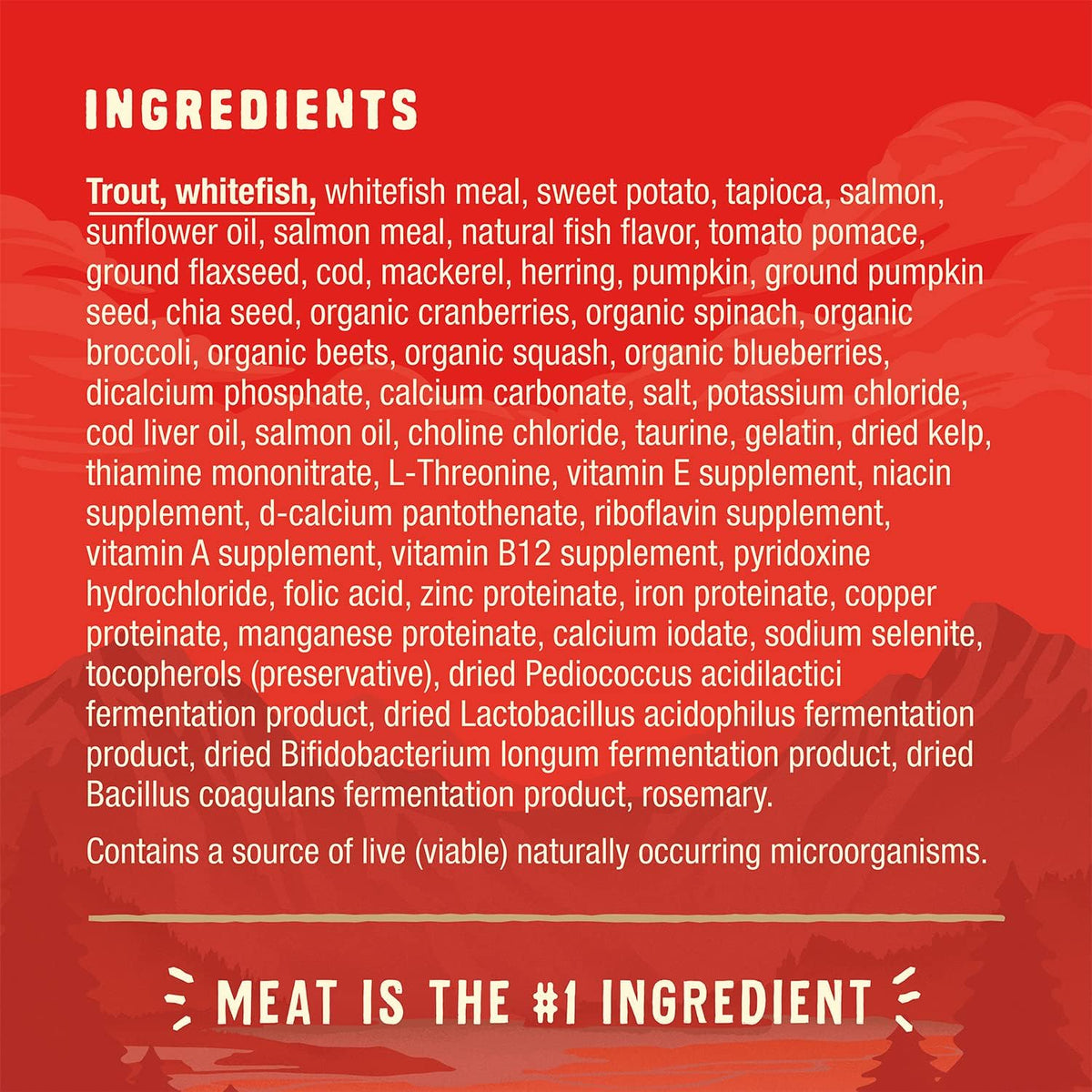 Wild Red Dry Dog Food Raw Coated High Protein Grain & Legume Free Red Meat Recipe, 3.5 lb. Bag