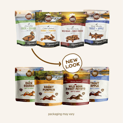 Smart Cookie Healthy Soft Dog Treats - Rabbit & Pumpkin - Grain Free Limited Ingredient Training Treats for Dogs with Sensitive Stomach & Allergies, Natural Novel Protein, Made in the USA (5oz.)