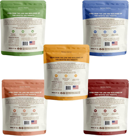 Smart Cookie Healthy Soft Dog Treats - Rabbit & Pumpkin - Grain Free Limited Ingredient Training Treats for Dogs with Sensitive Stomach & Allergies, Natural Novel Protein, Made in the USA (5oz.)