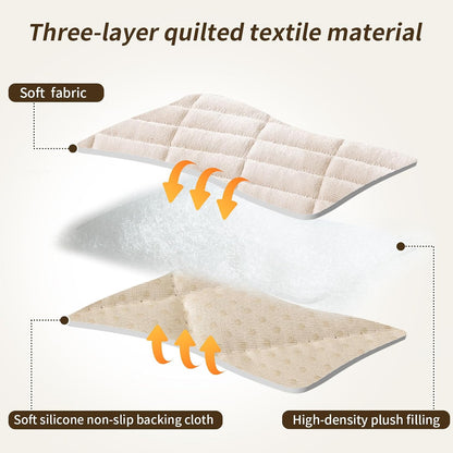 Flannel Non Slip Couch Covers for Dogs, 28”x71” Pet Sofa Protector