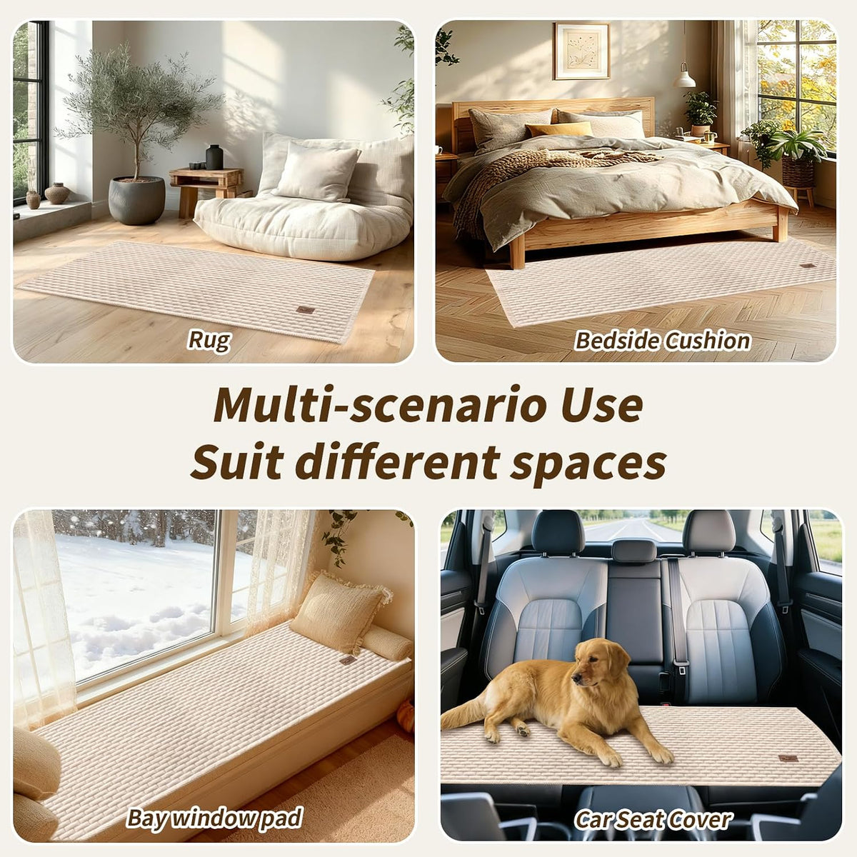 Flannel Non Slip Couch Covers for Dogs, 28”x71” Pet Sofa Protector