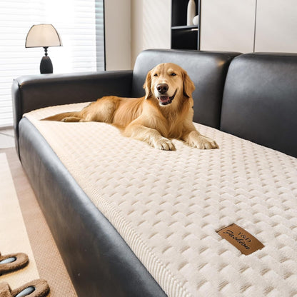Flannel Non Slip Couch Covers for Dogs, 28”x71” Pet Sofa Protector
