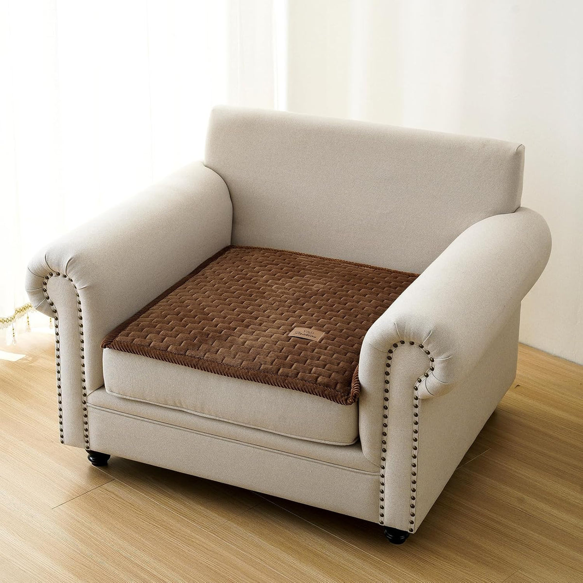 Flannel Non Slip Couch Covers for Dogs, 28”x71” Pet Sofa Protector