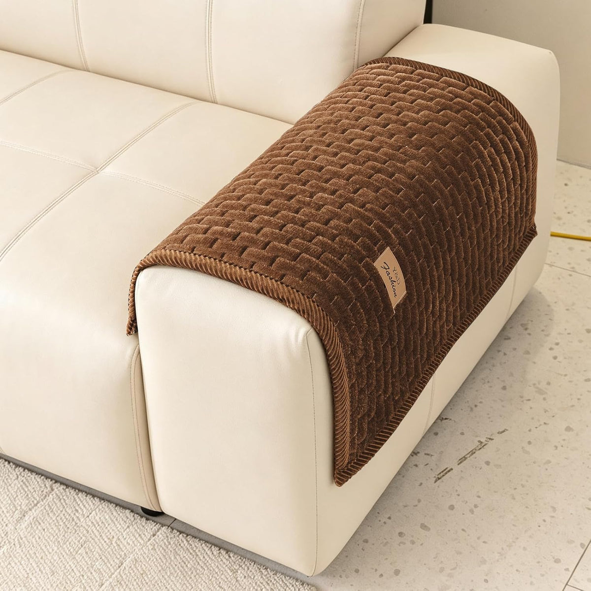 Flannel Non Slip Couch Covers for Dogs, 28”x71” Pet Sofa Protector