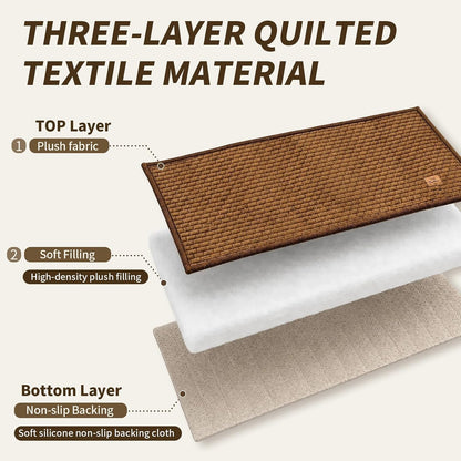 Flannel Non Slip Couch Covers for Dogs, 28”x71” Pet Sofa Protector