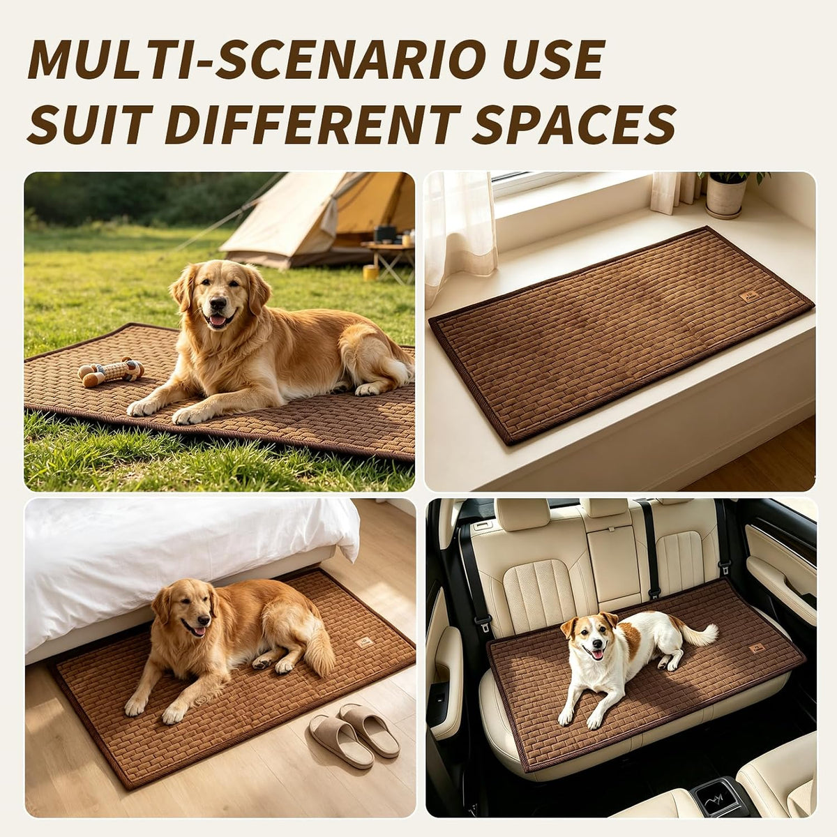 Flannel Non Slip Couch Covers for Dogs, 28”x71” Pet Sofa Protector