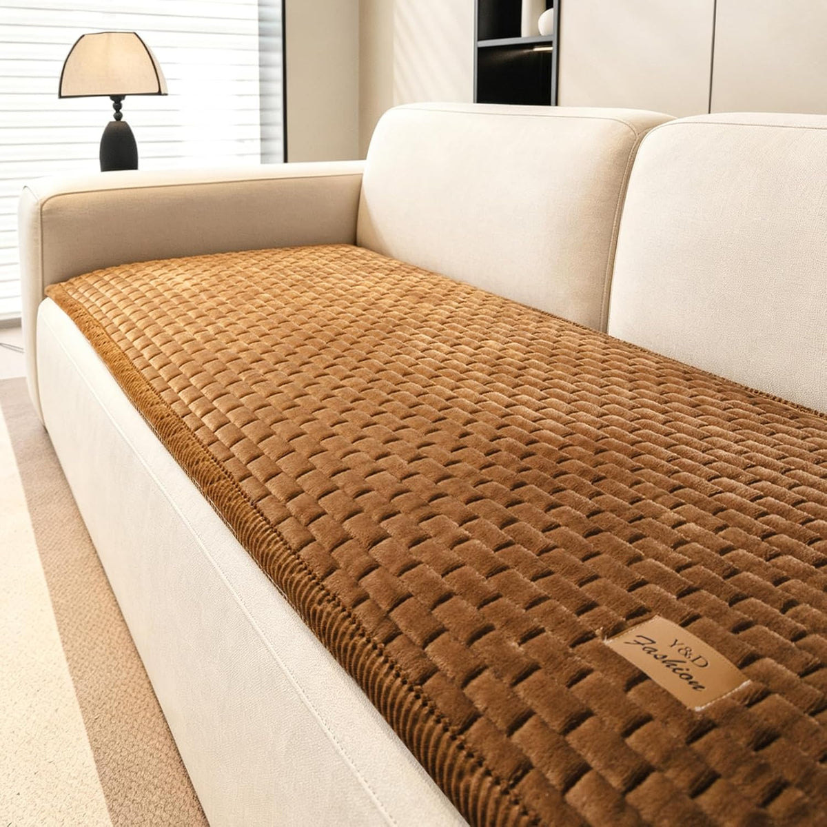 Flannel Non Slip Couch Covers for Dogs, 28”x71” Pet Sofa Protector