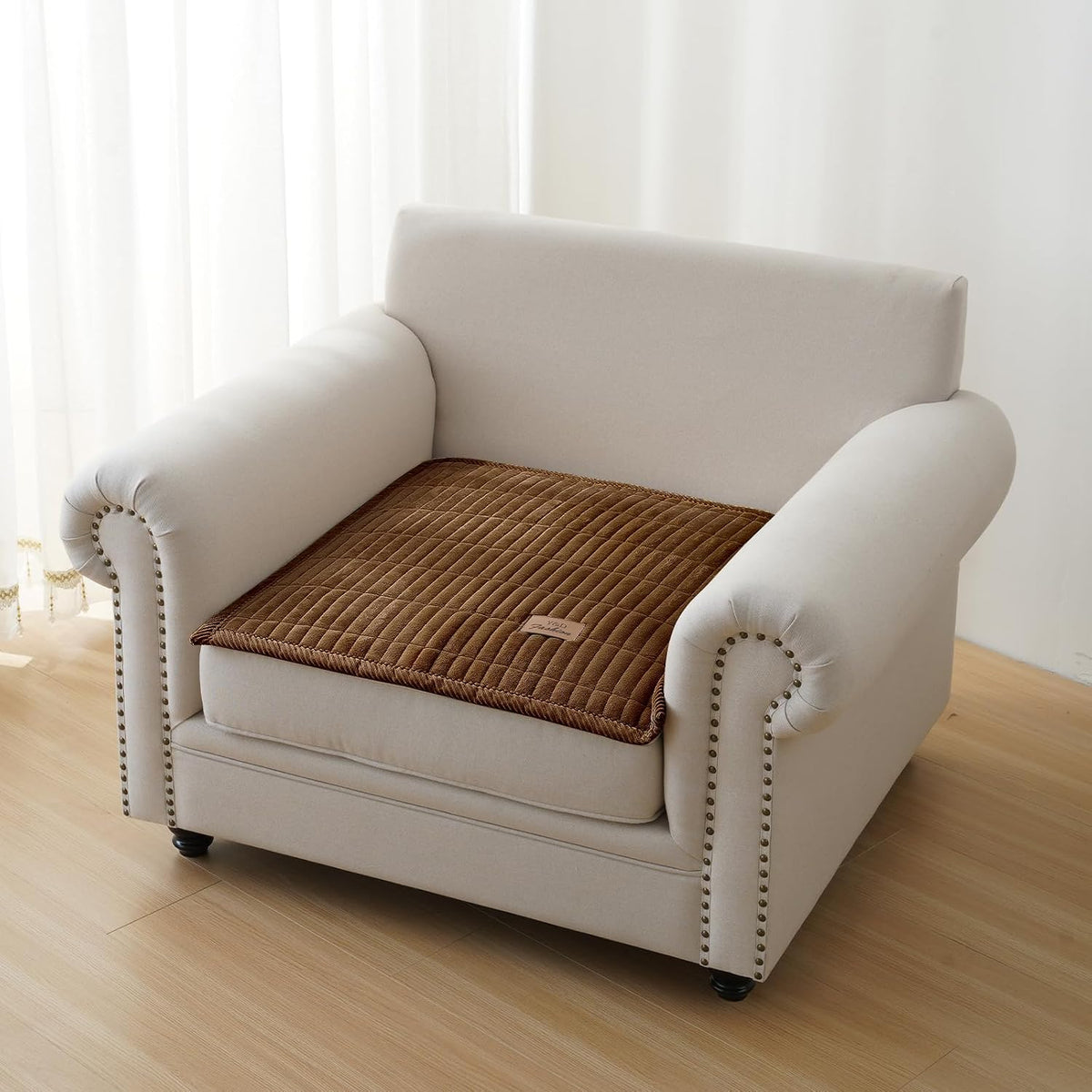 Flannel Non Slip Couch Covers for Dogs, 28”x71” Pet Sofa Protector