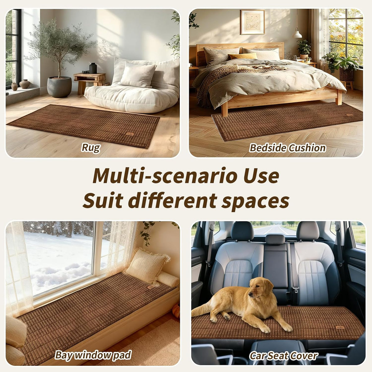 Flannel Non Slip Couch Covers for Dogs, 28”x71” Pet Sofa Protector