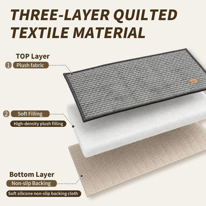 Flannel Non Slip Couch Covers for Dogs, 28”x71” Pet Sofa Protector