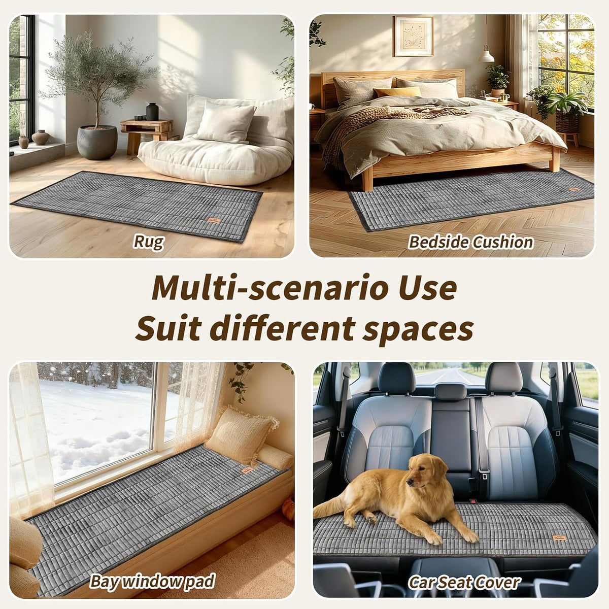 Flannel Non Slip Couch Covers for Dogs, 28”x71” Pet Sofa Protector