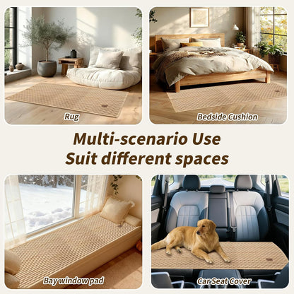Flannel Non Slip Couch Covers for Dogs, 28”x71” Pet Sofa Protector