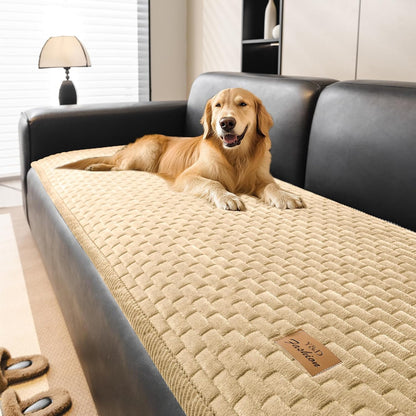 Flannel Non Slip Couch Covers for Dogs, 28”x71” Pet Sofa Protector