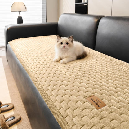 Flannel Non Slip Couch Covers for Dogs, 28”x71” Pet Sofa Protector
