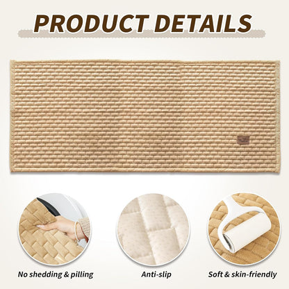 Flannel Non Slip Couch Covers for Dogs, 28”x71” Pet Sofa Protector
