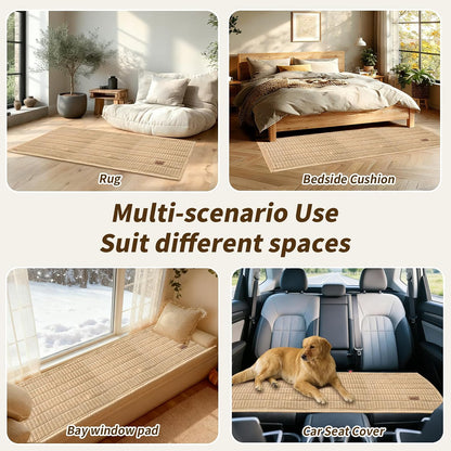 Flannel Non Slip Couch Covers for Dogs, 28”x71” Pet Sofa Protector