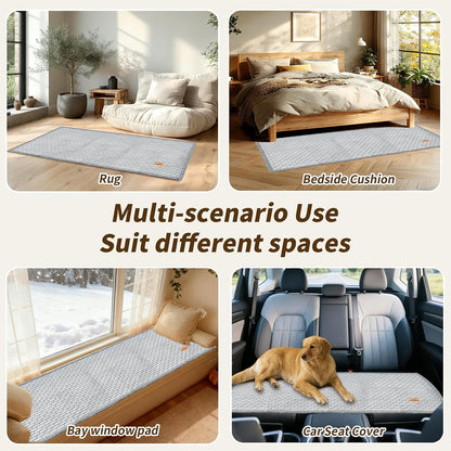 Flannel Non Slip Couch Covers for Dogs, 28”x71” Pet Sofa Protector