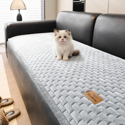 Flannel Non Slip Couch Covers for Dogs, 28”x71” Pet Sofa Protector