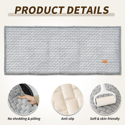 Flannel Non Slip Couch Covers for Dogs, 28”x71” Pet Sofa Protector