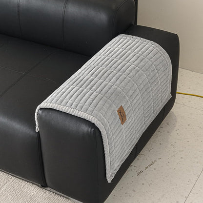 Flannel Non Slip Couch Covers for Dogs, 28”x71” Pet Sofa Protector