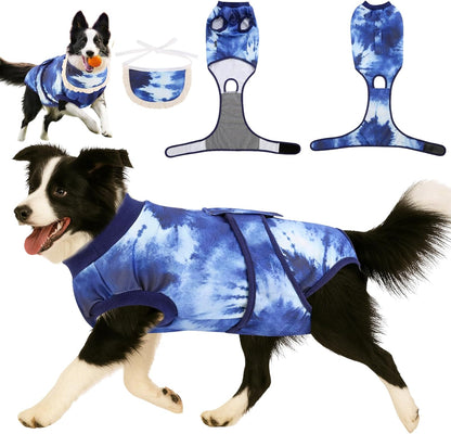 Surgery Recovery Suit for Female Male Dog, Soft Onesie After Spay Neuter, S