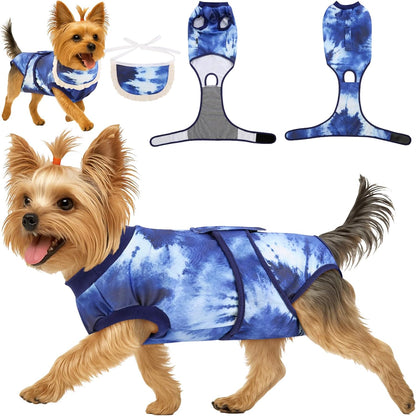 Surgery Recovery Suit for Female Male Dog, Soft Onesie After Spay Neuter, S