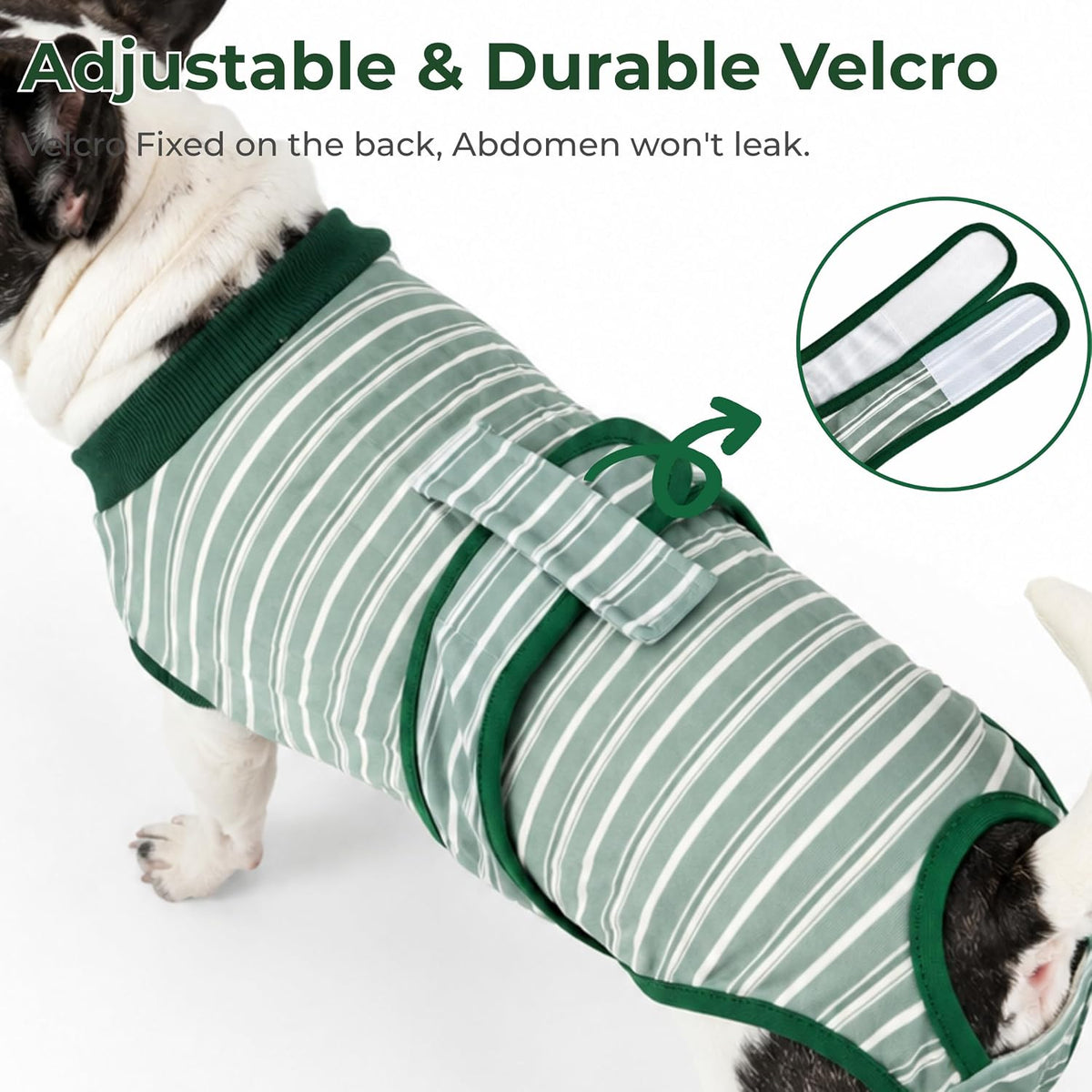 Surgery Recovery Suit for Female Male Dog, Soft Onesie After Spay Neuter, S