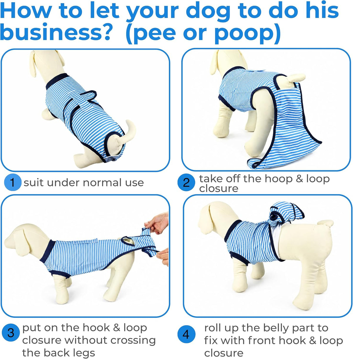 Surgery Recovery Suit for Female Male Dog, Soft Onesie After Spay Neuter, S
