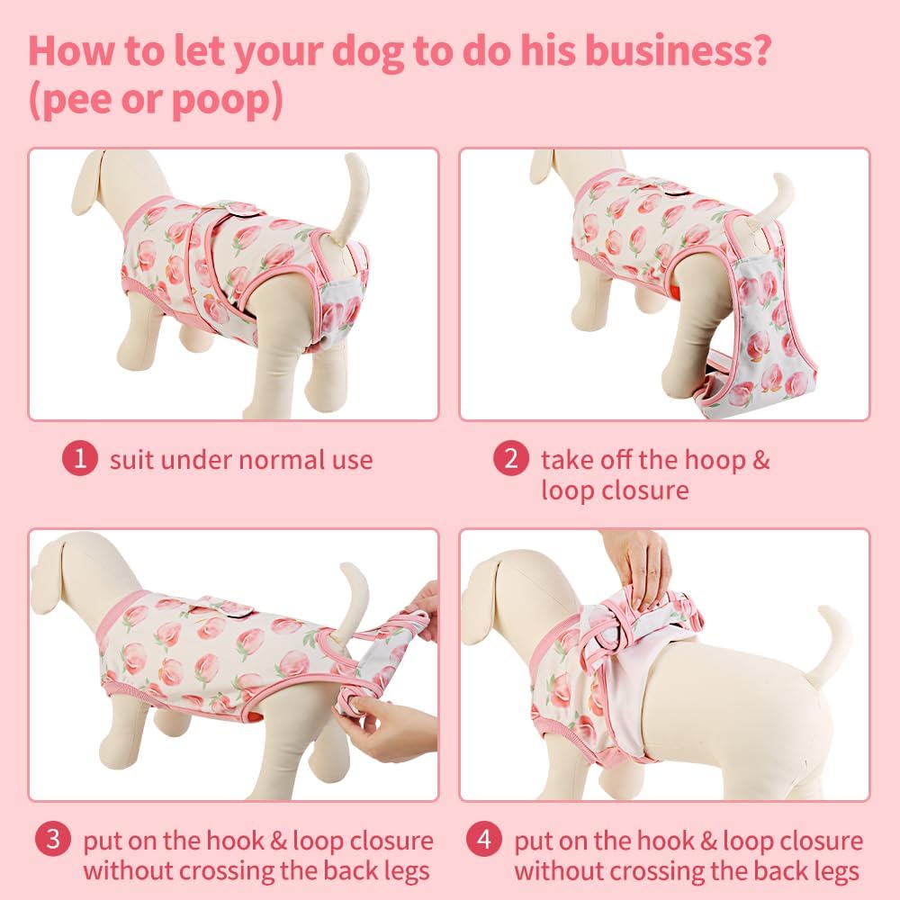 Surgery Recovery Suit for Female Male Dog, Soft Onesie After Spay Neuter, S