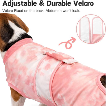 Surgery Recovery Suit for Female Male Dog, Soft Onesie After Spay Neuter, S