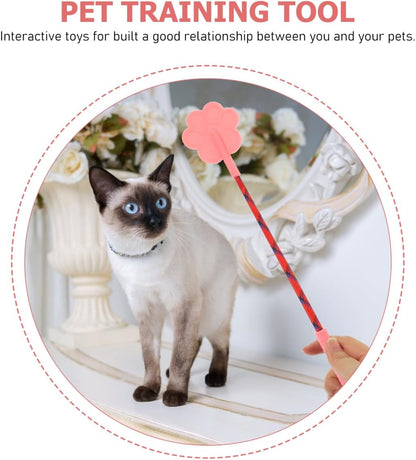 Dog Training Paw Shape Training Stick Tool for Puppy Exercise Flexible Pet for Obedience Bad Behavior Correction Interactive Indoor Outdoor Play 2 pcs