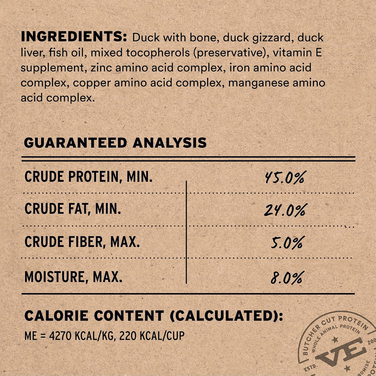 Freeze Dried Dog Food, Beef Mini Nibs, 14 oz Bag