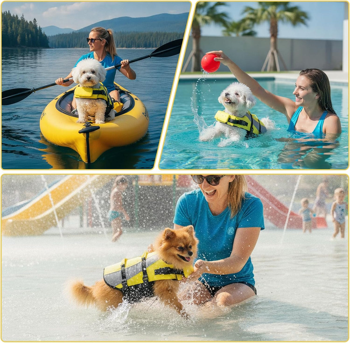Dog Life Jacket，Dog Life Vest,Reflective Safety Vest
