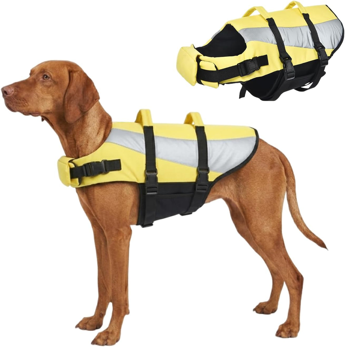 Dog Life Jacket，Dog Life Vest,Reflective Safety Vest