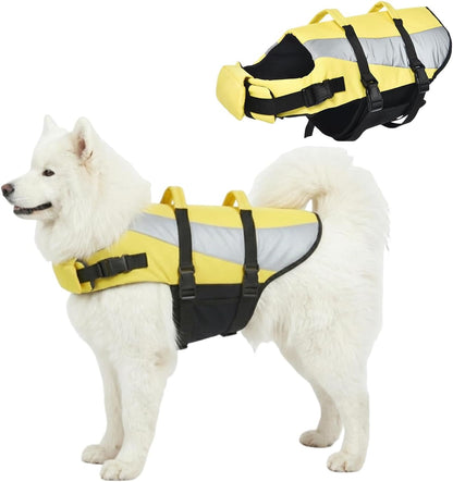 Dog Life Jacket，Dog Life Vest,Reflective Safety Vest