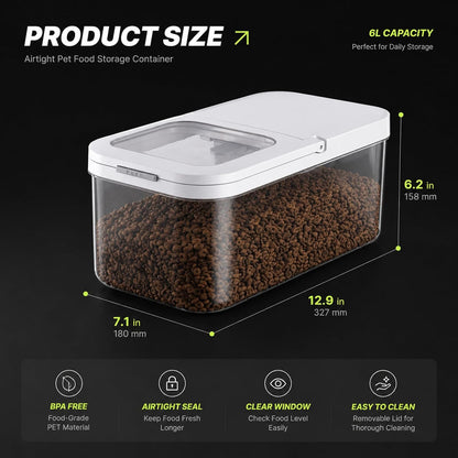 Dog Food Storage Container 10 Lbs