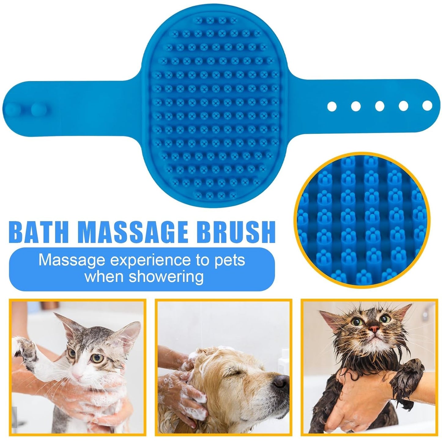Dog Brush & Grooming Kit – 9-Piece Pet Brush & Deshedding Set for Shedding, Bathing, Trimming & Nail Care | Grooming Tools for Dogs & Cats, Includes Comb, Nail Clipper, Scissors, Slicker Brush (Gray)